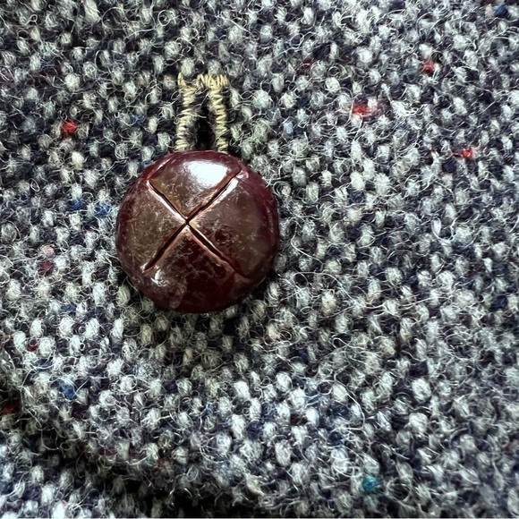 Vintage Hanna Hats of Donegal 100% Pure New Irish Wool Bag in Gray - Picture 6 of 13